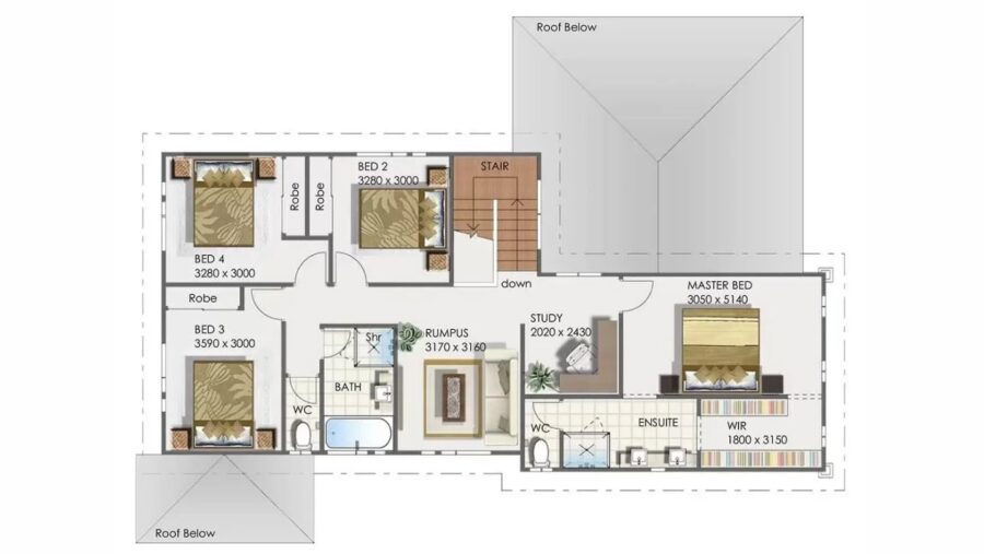 FLOOR-PLAN-14-16 Samantha Street Redbank Plains